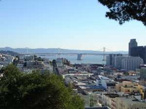 Du haut des collines de San Francisco