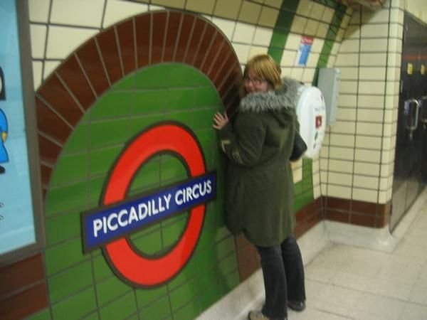Waiting for the tube