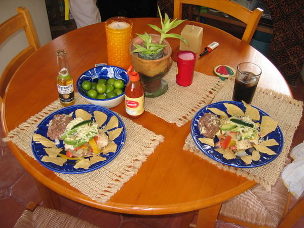Our Comida Table