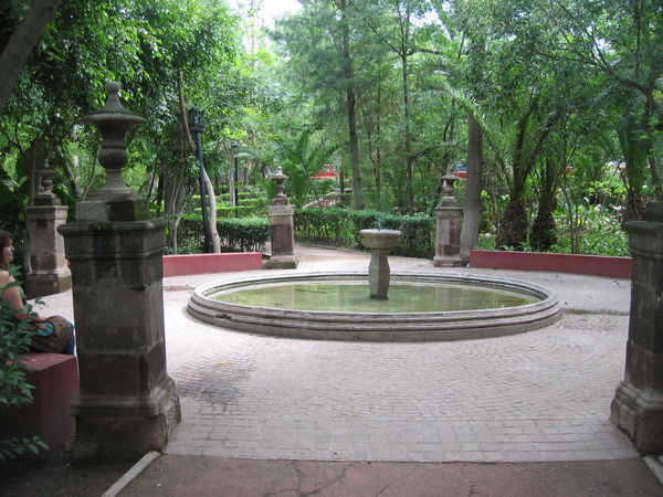 Una Fuente de Parque