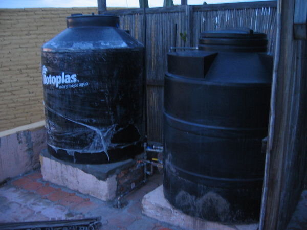 The water tanks