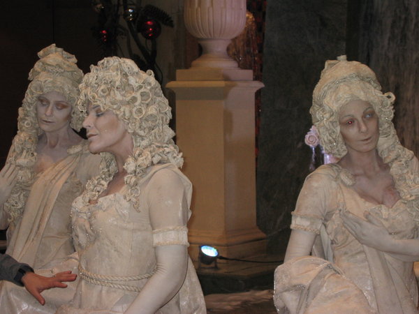 Strange Fountain Ladies