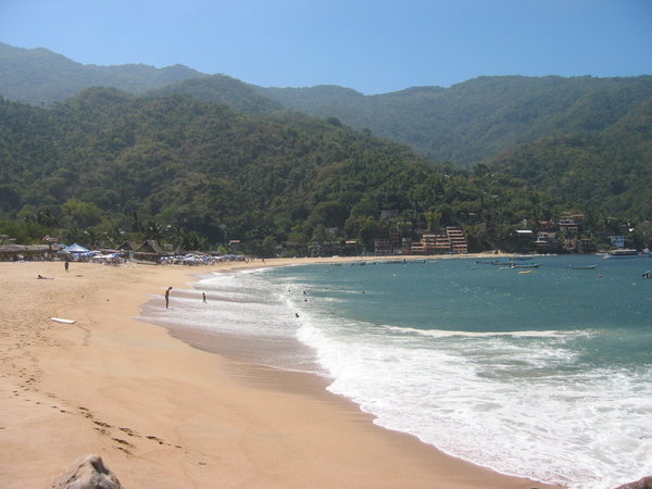 The beach in Yelapa