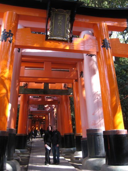 Over 10,000 Torris at Fushimi Inari Taisha Shrine