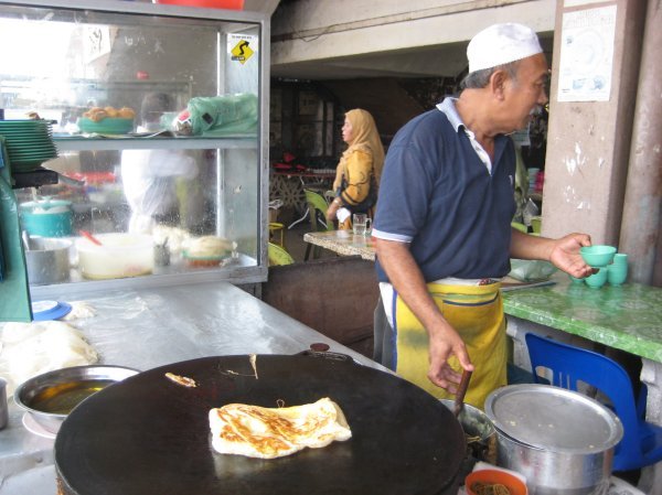 Our favorite roti stand... mmm...