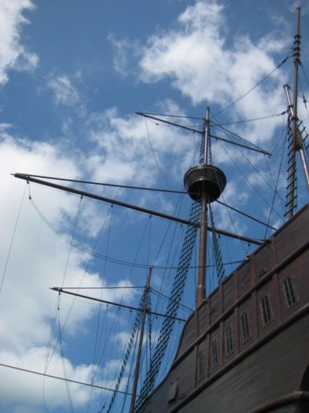 The Maritime Museum was housed in a Portugese ship replica