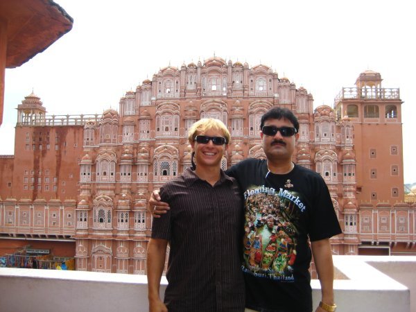 With Raj in Jaipur