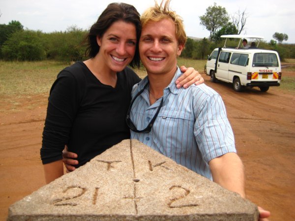 Hannah's in Tanzania and I'm in Kenya!
