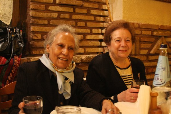 Yiayia Eleni with Aunt Mary