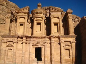 The majestic Monastery of Petra