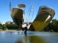 The largest man made flower in the world in Buenos Aires