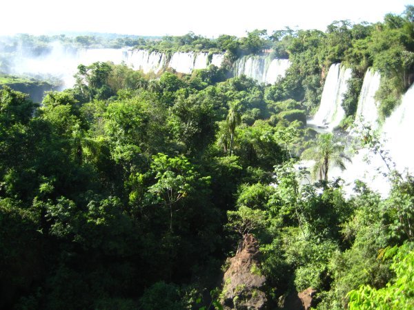 The majestic falls of Puerto Iguazu, Argentina