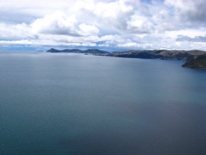 Lake Titicaca looks like an ocean