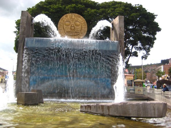 A fountain in Cusco