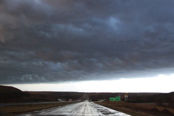 Storm coming through Kansas