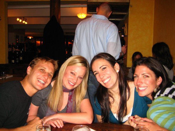 Nico, Emily, Marisa, and Hannah in NYC!
