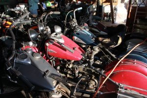 The Morningstar's amazing motorcycle collection