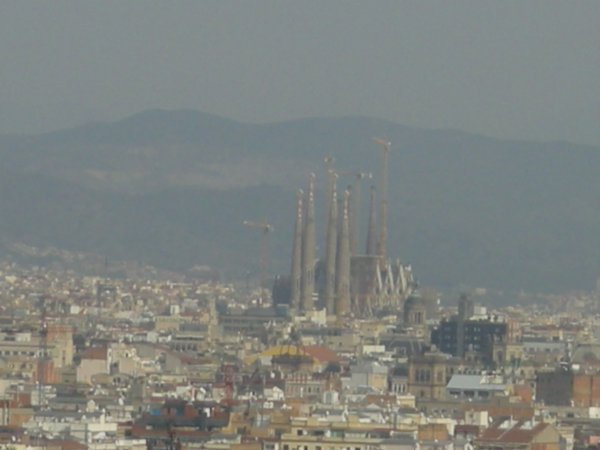 A view from Montjuic
