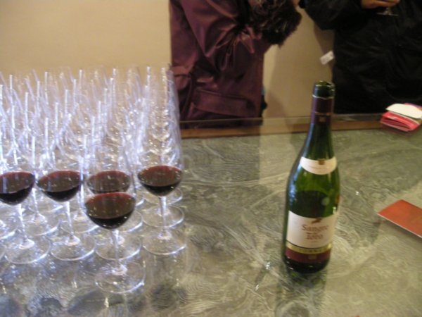 Wine tasting at Torres