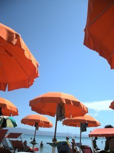 The Beach Umbrellas of Sardinia