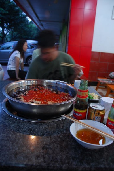 Chengdu's hot pot