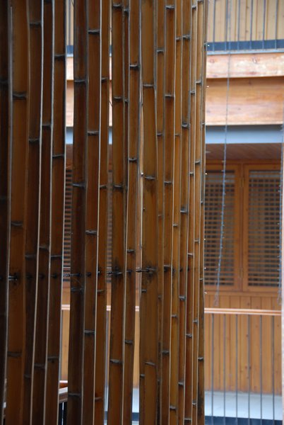 bamboo facade
