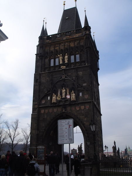 One of the Charles Bridge Towers