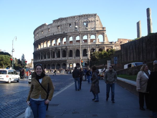 Me in Front of the Colosseo