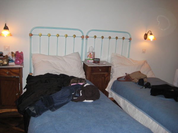 Brie and I's beds in the Montarina