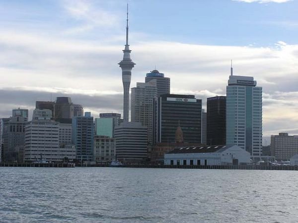 Auckland from the Lady Gay