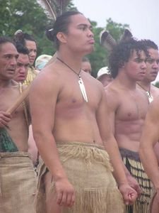 Maori Warriors on Bay of Islands