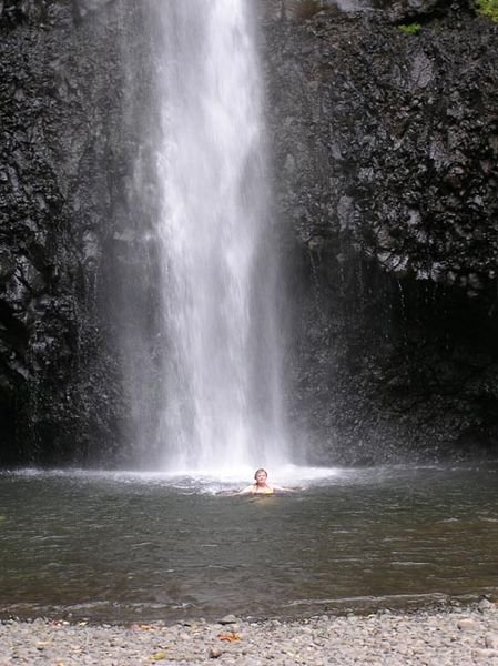 Ice Cold Tahitian Waterfall