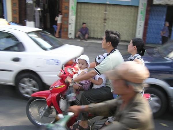 Four on a Scooter!