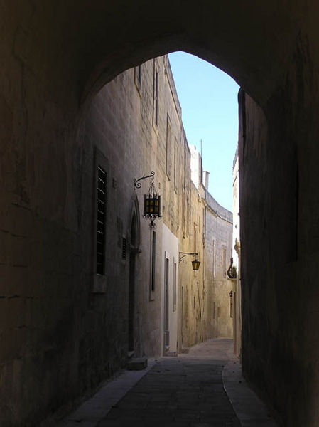 Narrow Medina Street