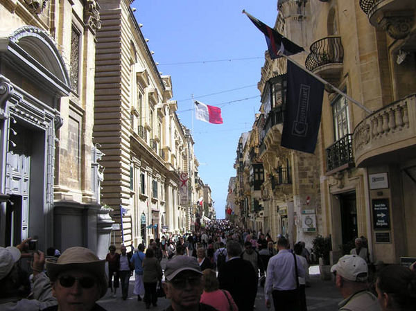 Bustling Valletta-the Current Capitol of Malta