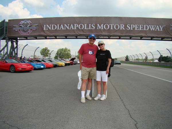 At the Indy 500!