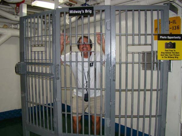 Chuck in the Brig