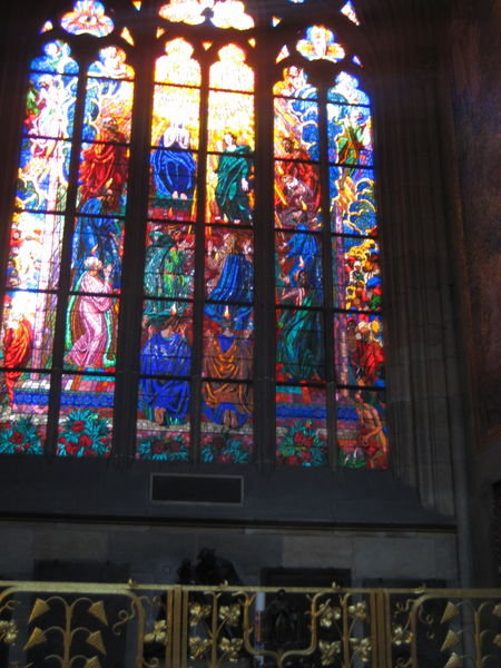 Stained glass. 
