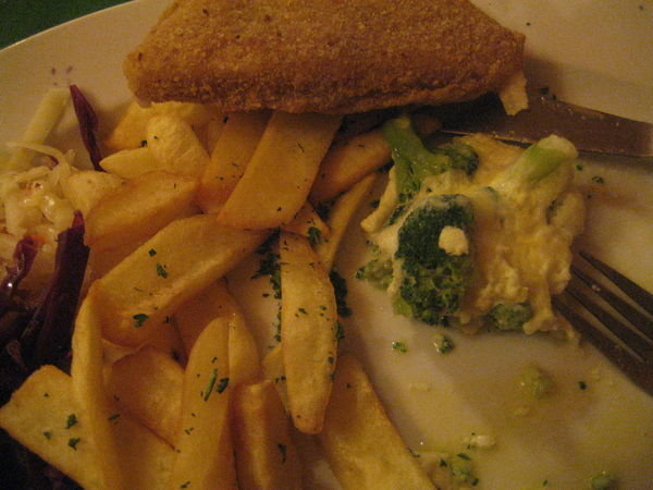 Fried Cheese and broccoli and cheese. 