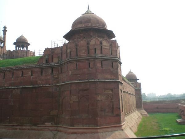 The walls of the fort