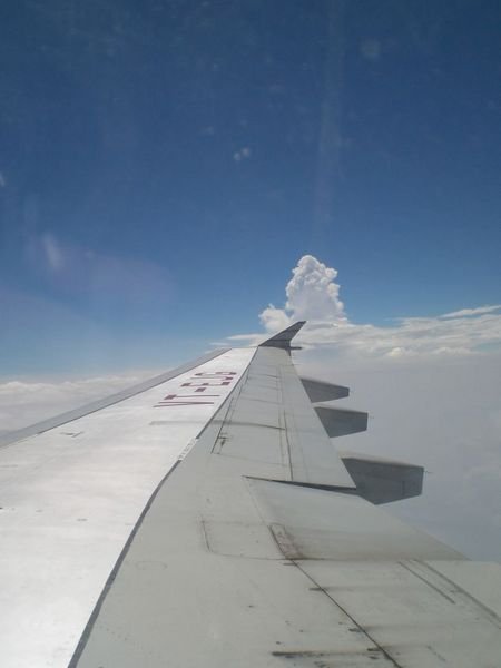 View from the plane 
