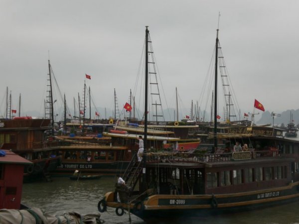 Halong harbour