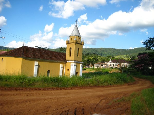 Coffee farm church