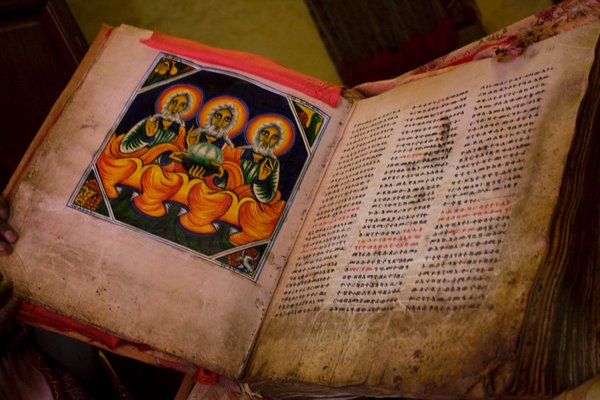 Oud Bijbelboek in het Ge'ez