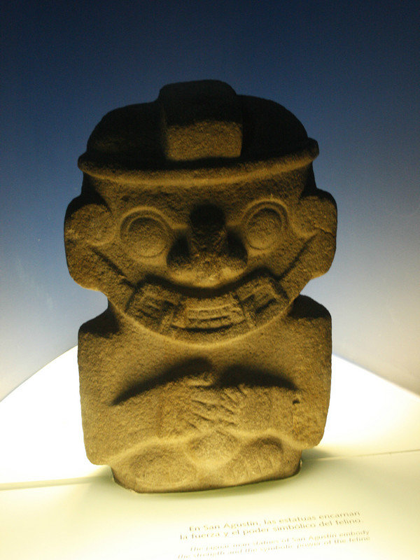 Pre-Columbiaans beeld uit San Augustin