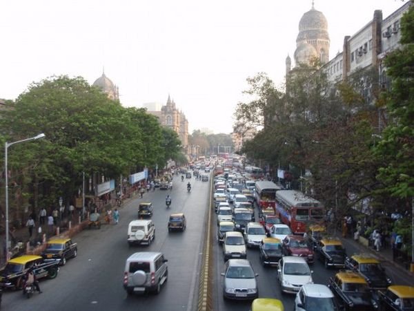 Typical Mumbai Street Photo