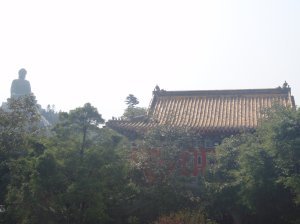 Monastery and Buddha