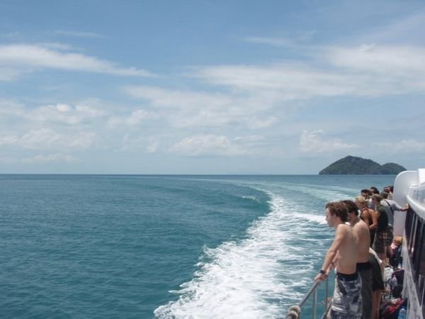 Boat to Koh Phan Ngan