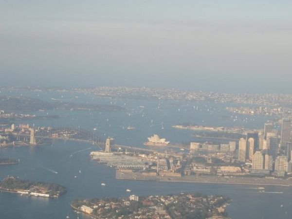 Sydney from the sky