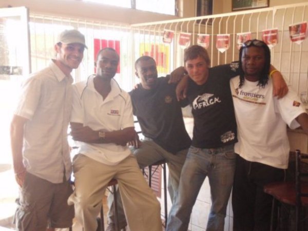 Cool guys in Zimbabwe Bar